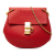 Chloé B Chloé Red Calf Leather Small Drew Crossbody Italy