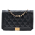 Chanel AB Chanel Black Caviar Leather Leather Quilted Caviar Boy Wallet on Chain Italy