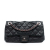 Chanel AB Chanel Black Calf Leather Medium Iridescent skin In The Mix Flap Italy