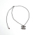 Chanel CC Metal Necklace Bicolor