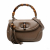 Gucci Bamboo Medium Leather Top-handle Handbag Brown