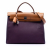 Hermès Herbag PM Canvas 1 Pouch Top-Handle Handbag Purple