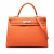 Hermès Kelly 35 Togo Leather Top-handle Handbag Orange
