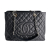 Chanel GST Quilted Caviar Leather Shopper Bag Black