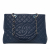 Chanel GST Quilted Caviar Leather Shopper Bag Blue
