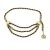 Chanel Medaillon Kette Ledergürtel