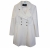 Guess Long manteau blanc crème