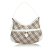 Burberry Plaid Jacquard Shoulder Bag