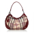 Burberry Heart Nova Check Shoulder Bag