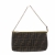 Fendi Zucca clutch with yellow interior