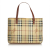 Burberry Haymarket Check Coated Canvas Handbag
