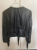 Annarita N Leather jacket fringes
