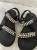 Maje Rhinestone and pearl sandals
