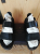 Prada Sandales en cuir noir des années 90