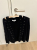 Alexander McQueen Black Pullover with corset details