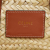 Celine AB Celine Brown Beige Calf Leather Triomphe Classic Panier Bag Morocco
