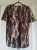 Gerard Darel Printed T-shirt 100% silk M new