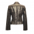Christian Dior jacket in metallic brown with bodice front