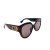 Christian Dior DDiorF Cat Eye Sunglasses Brown Acetate