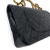 Chanel Classic Double Flap Chain Bag Black Leather Medium