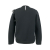 Nº21 No. 21 sweater in black modal with neck and arm frill