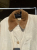 Hermès Mink fur-lined coat