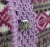 Christian Dior Dior cardigan in lilac & fuchsia cashmere blend