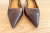 Prada Brown leather pumps in new condition 36