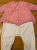 Petit Bateau Baby gingham dress / bodysuit set