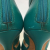 Elie Saab sandals in aqua leather