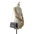 Mulberry AB Mulberry Blue Navy with Multi Calf Leather Darley Striped Crossbody Bag Italy