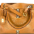 Fendi Selleria Villa Borghese tote bag in caramel grained leather with horse print