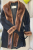 Sprung Frères Mink fur-collared and cuffs coat from Paris 