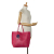 Christian Dior AB Dior Pink Calf Leather Perforated Cannage Dioriva Tote Italy