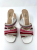 Valentino Rainbow Suede Sandals White/Pink/Taupe - IT 37