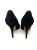 Isabel Marant Black Velvet Leather Ki Gong Pump EU 41