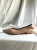 Bottega Veneta Almond Ballerina Leather Flats Size - Size 38