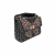 Valentino Garavani Butterfly Spike bag in black leather with pink crystals