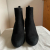 unisa Black heels boots