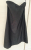 DKNY Black bustier strapless dress
