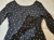 Serafini Schwarzes Kleid mit schicken Punkten aus der Schwangerschaft Marke Seraphine