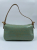 Fendi Green Vinyl Leather Fendi Handbag