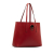Fendi AB Fendi Red Calf Leather F Is Fendi Shopper Tote Italy