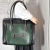 Celine Luggage Leather Multicolour Bag Green