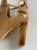 Salvatore Ferragamo Leather Gold buckle and Gold Heel