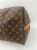 Louis Vuitton Brown Coated Canvas Louis Vuitton Keepall Bandouliere 50