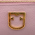 Furla Pink Leather Belt Bag