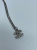 Chanel Silver-Toned Chanel Rhinestone CC Necklace