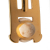 Hermès B Hermès Gold Gold Plated Metal Enamel Clip On Earrings France