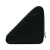 Balenciaga AB Balenciaga Black Calf Leather Triangle Clutch Italy